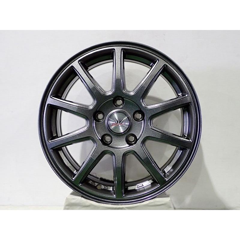 中古 1665+38-5H114.3 アルミホイール 4本セット バドックス 