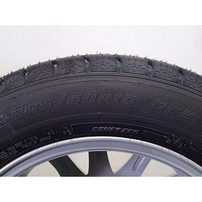 グッドイヤー205/65R16 ホイールセット　4本 グッドイヤー（GOODYEAR） 205/65R16 スタッドレスタイヤホイール4本
