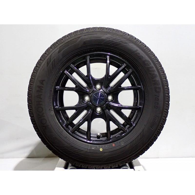 スタッドレスタイヤ　ホイール4本セット　14インチ　185/70R14 WEDS 中古 185/70R14 スタッドレスタイヤ アルミホイール 4本