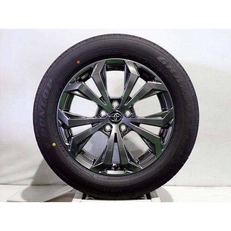 2020年製 ダンロップ 中古サマータイヤ 225/60R18 4本セット DUNLOP 中古 225/60R18 サマータイヤ アルミホイール 4本セット