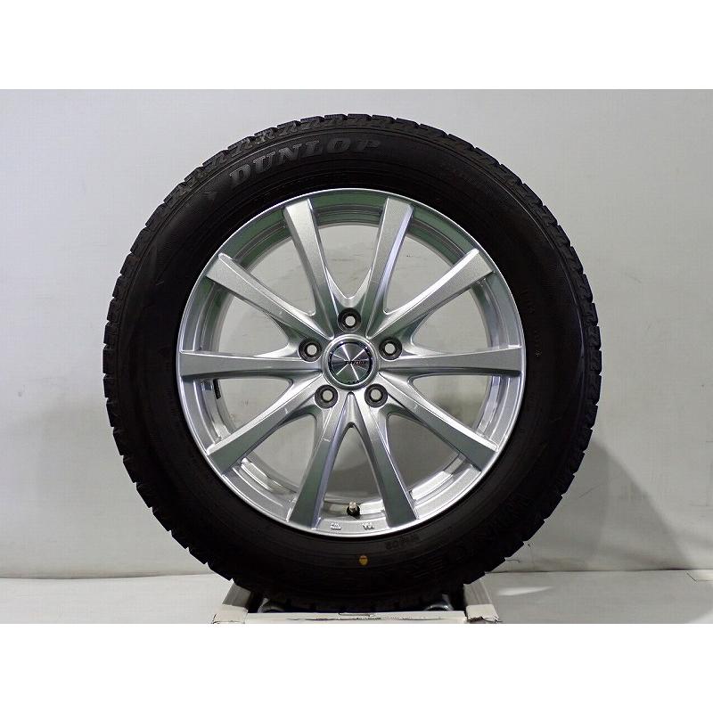 DUNLOP（ダンロップ） 中古 215/60R17 スタッドレスタイヤ アルミ