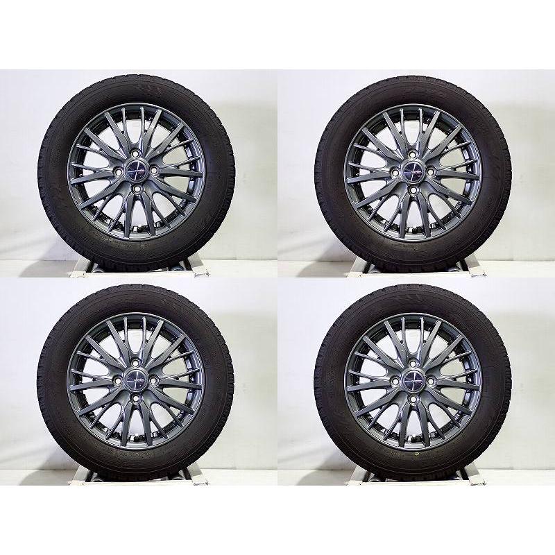 WEDS（ウェッズ） 中古 165/65R14 スタッドレスタイヤ アルミホイール 