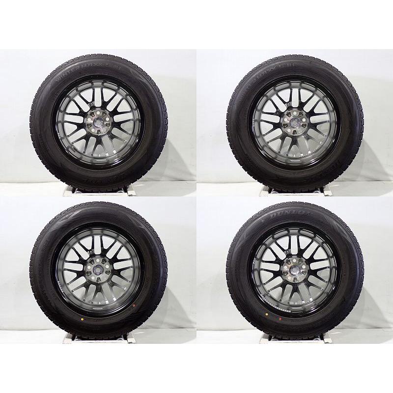 DUNLOP（ダンロップ） 中古 235/65R18 スタッドレスタイヤ アルミ 