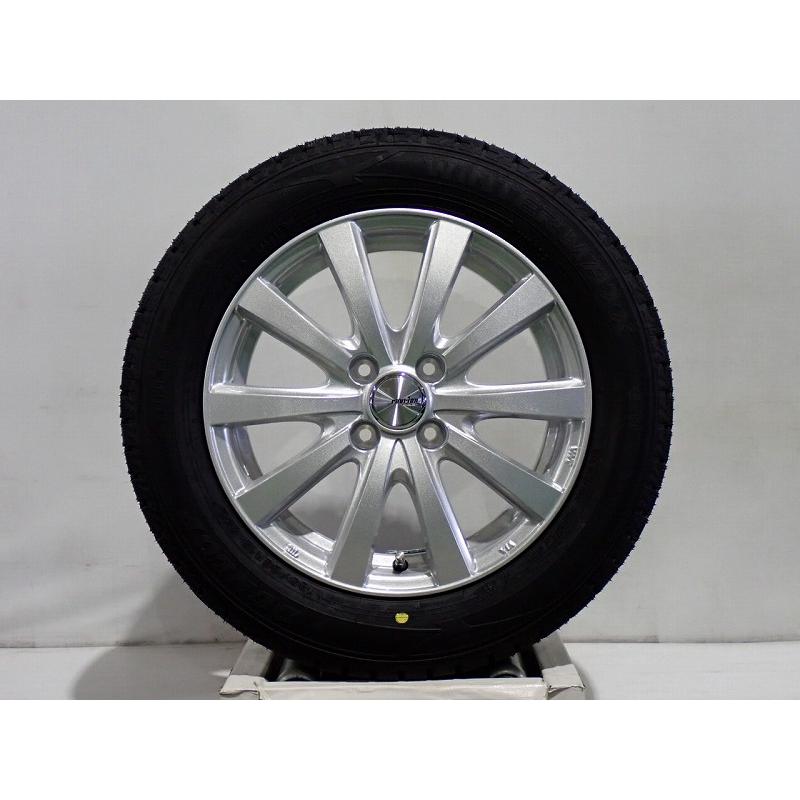 T70　185/60R15　ダンロップ　スタッドレス　4本　アルミホイール付き DUNLOP 185/60R15 スタッドレスタイヤ アルミホイール 4本セット
