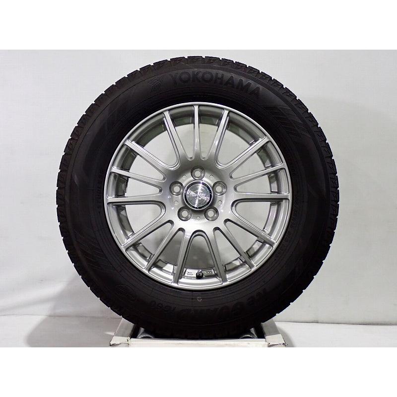 195/65R15 スタッドレスタイヤ ホイールセット Weds ヨコハマ WEDS（ウェッズ） 中古 195/65R15 スタッドレスタイヤ アルミホイール