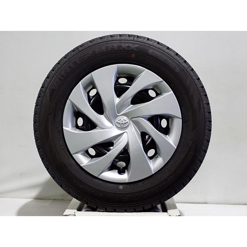 DUNLOP 中古 175/70R14 スタッドレスタイヤ アルミホイール 4本