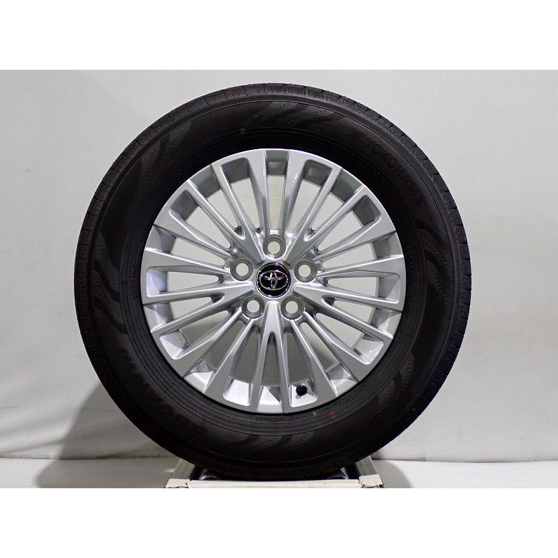 アルファード 5%オフクーポン中古 225/65R17 サマータイヤ アルミ 