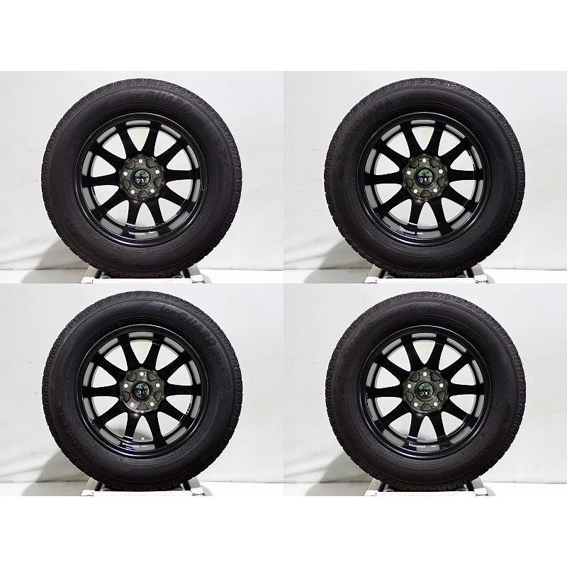 中古】195/65R15 スタッドレスタイヤ アルミホイール 4本セット