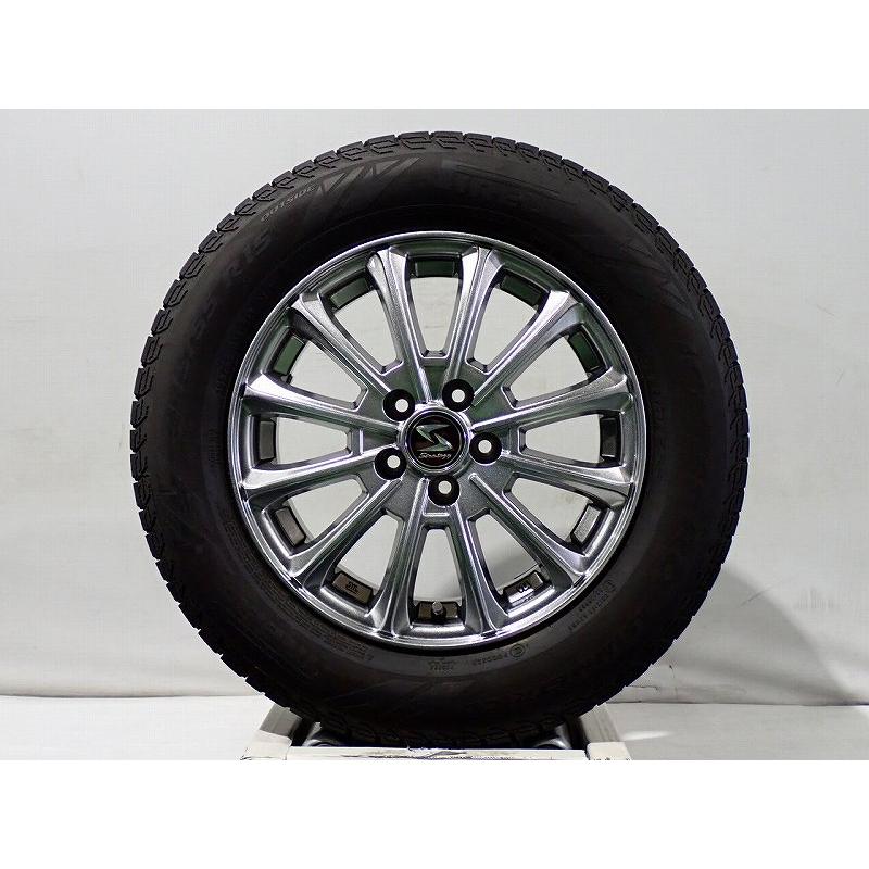 195/65R15 スタッドレス&アルミ中古4本セット