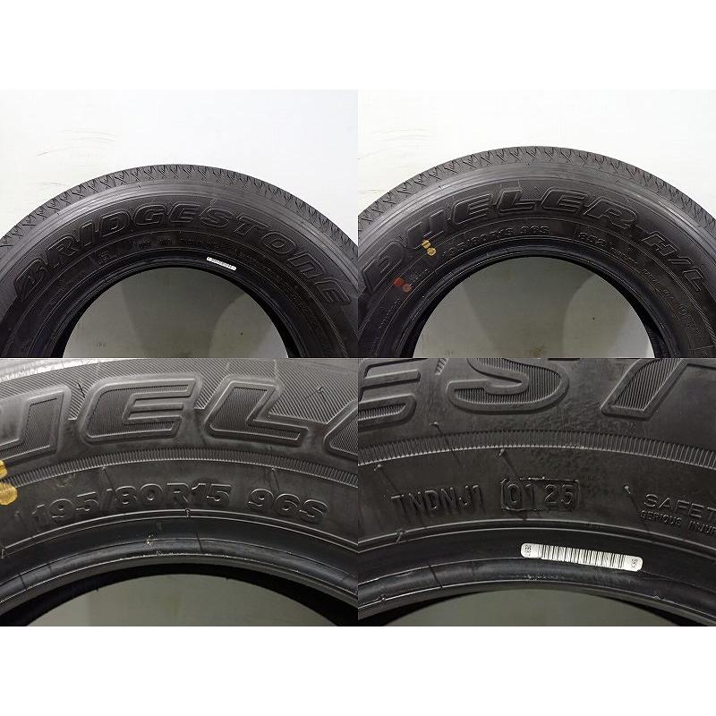 2022年製 ブリヂストン中古サマータイヤ 195/80R15 LT 4本セット BRIDGESTONE（ブリヂストン） 中古 195/80R15 サマータイヤ 4本セット