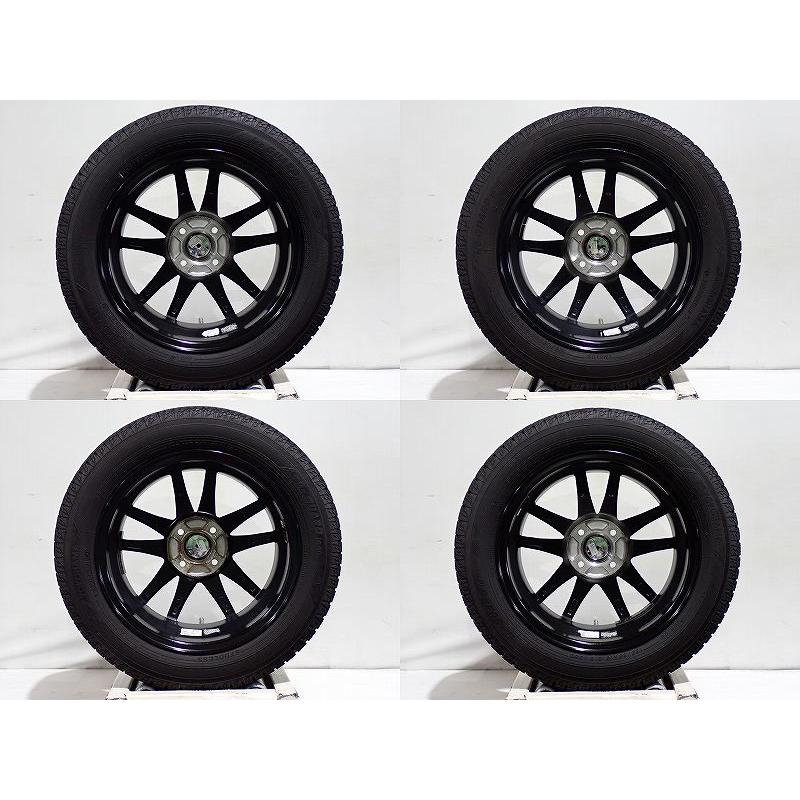 10%OFFクーポン中古 165/65R15 スタッドレスタイヤ アルミホイール 4本