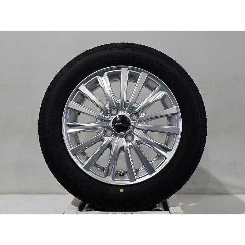 社外アルミ グッドイヤースタッドレス4本セット 165/65R14② グッドイヤー 165/65R14 スタッドレスタイヤ ホイール 4本セット