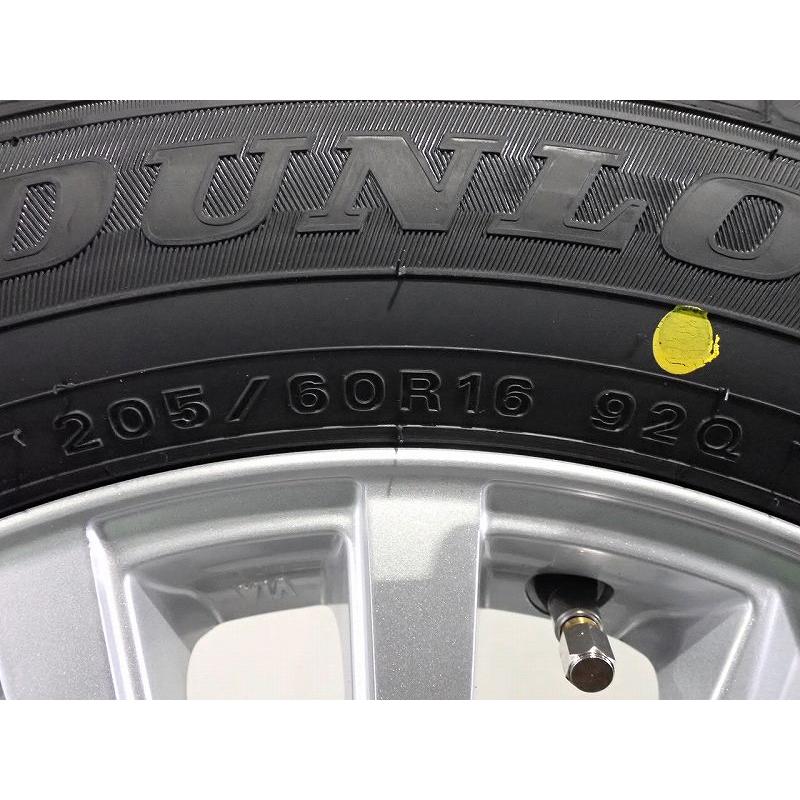 DUNLOP 205/60R16 タイヤ付きホイールセット（トヨタ車専用） DUNLOP（ダンロップ） 【トヨタ車用】205/60R16 スタッドレスタイヤ