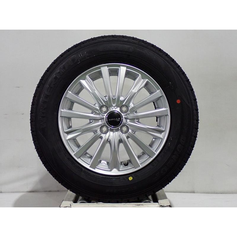 DUNLOP 175/70R14 スタッドレスタイヤ アルミホイール 4本セット