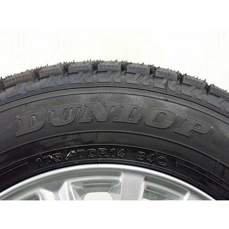 DUNLOP 175/70R14 スタッドレスタイヤ アルミホイール 4本セット