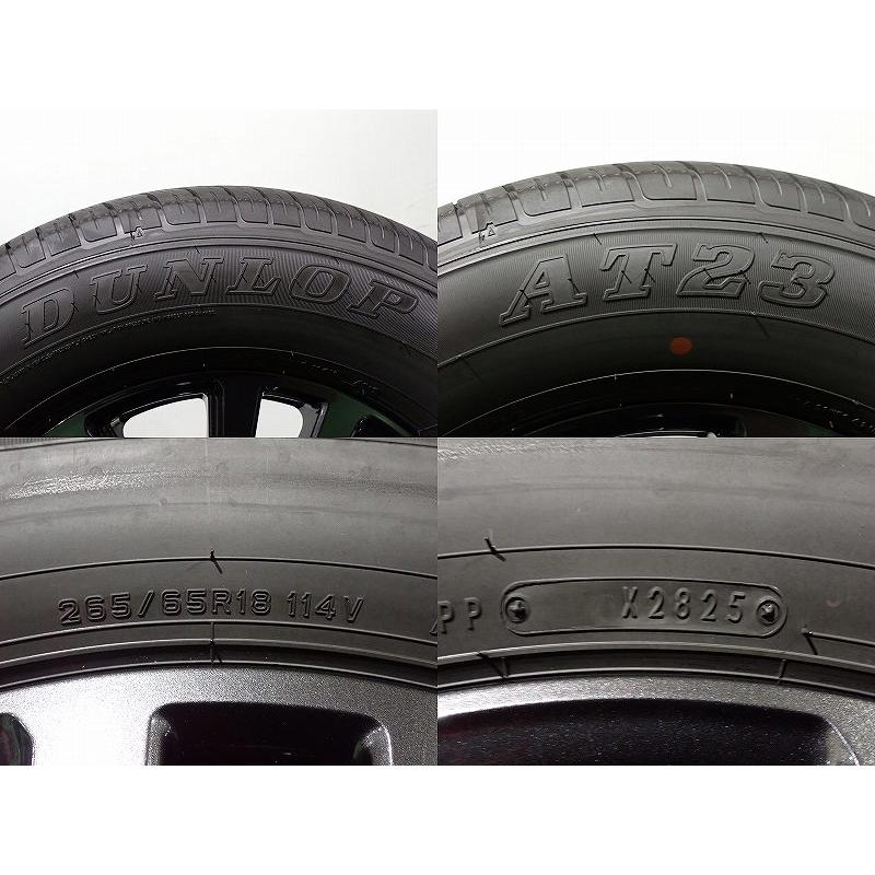 DUNLOP（ダンロップ） 中古 265/65R18 サマータイヤ アルミホイール 4