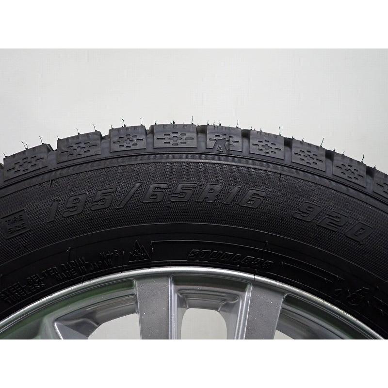 グッドイヤースタッドレスタイヤ＋アルミホイール195/65R16 グッドイヤー（GOODYEAR） 195/65R16 スタッドレスタイヤホイール