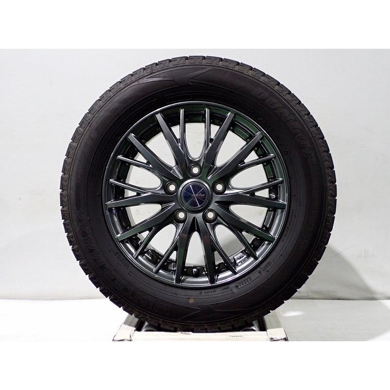 DUNLOP（ダンロップ） 【中古】195/65R15 スタッドレスタイヤ アルミ 