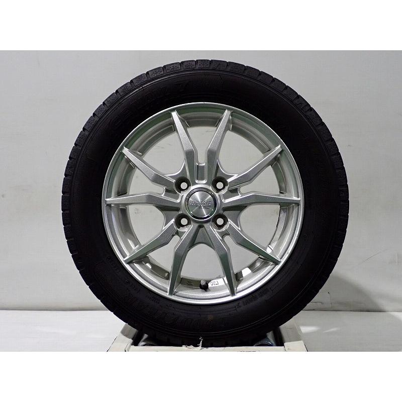 中古】155/65R14 スタッドレスタイヤ アルミホイール 4本セット