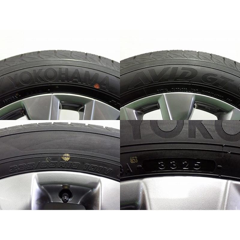 RAV4 【中古】235/55R19 サマータイヤ アルミホイール 4本セット