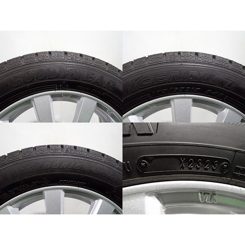グッドイヤー（GOODYEAR） 【中古】175/65R15 スタッドレスタイヤ
