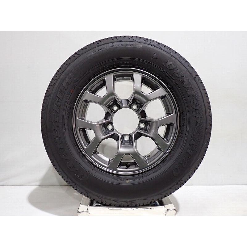 DUNLOP（ダンロップ） 【中古】195/80R15 サマータイヤ アルミホイール