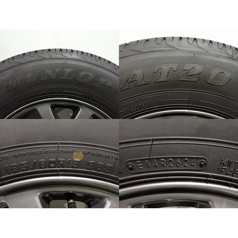 道内送料無料❗️新古品❗️195/80/15夏タイヤ☆ダンロップグランドトレック 道内送料無料❗️新古品❗️195/80/15夏タイヤ☆ダンロップグランド