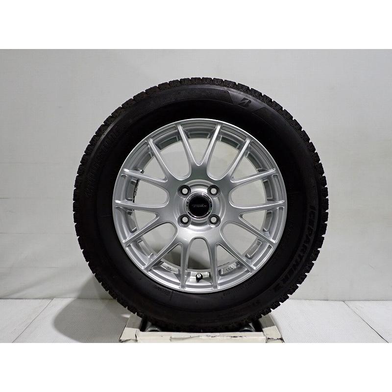 ブリヂストン スタッドレスタイヤ 185/65R15 ホイールセット 4本 BRIDGESTONE（ブリヂストン） 10%オフクーポン【中古】185/65R15