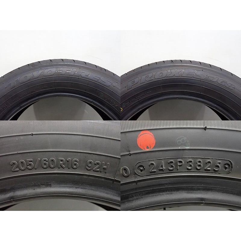 中古】205/60R16 サマータイヤ 4本セット トーヨー プロクセスJ68 ( 16 