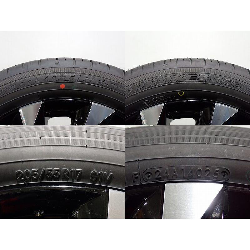 205/55R17 TOYO PROXES 新車外し　未使用　2025年製造4本 ☆新車外し・24年製☆ TOYO PROXES R60 205/55R17 2024年 4本