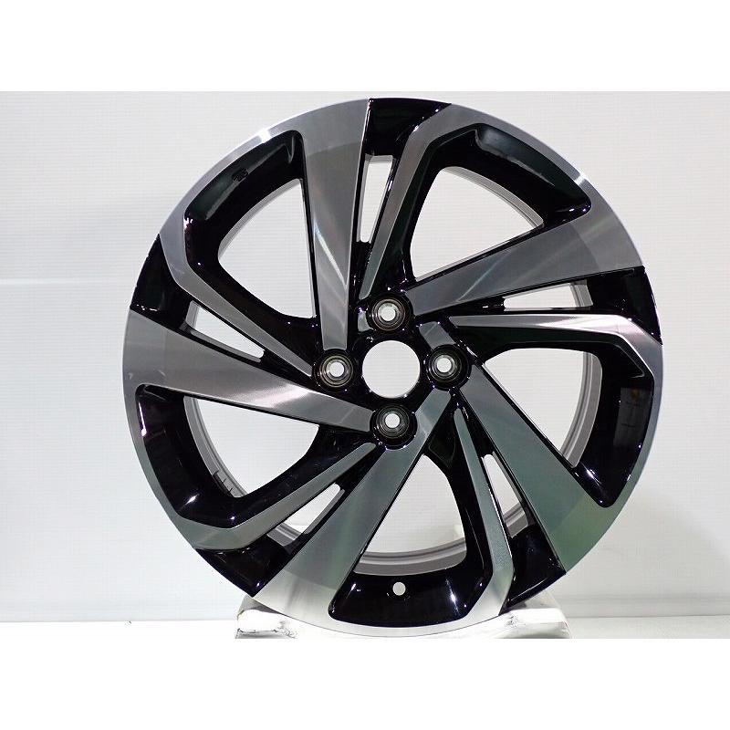 25%オフクーポン【中古】1760+40-4H100 アルミホイール 4本セット トヨタ A200系 ライズ ( 17インチ 純正 新車外し )の画像