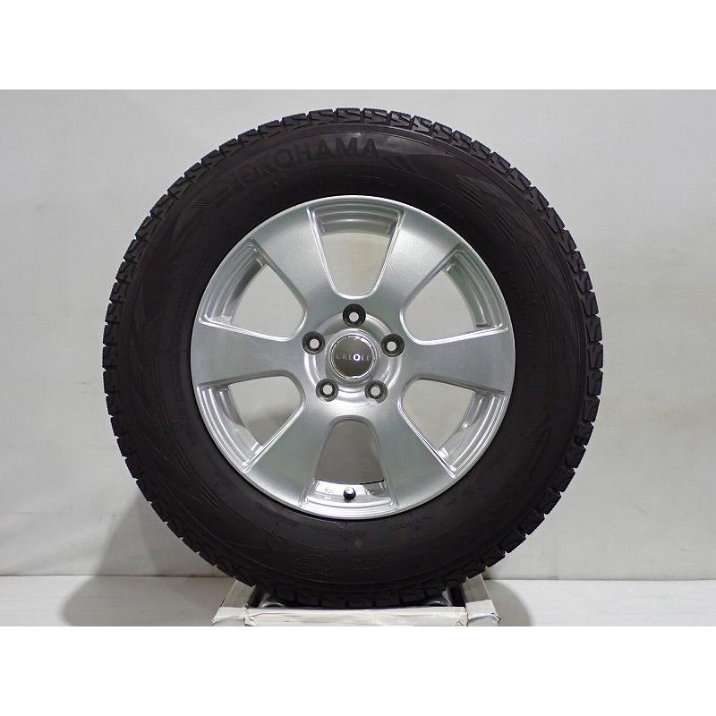ヨコハマ　スタッドレス215/70 R16 タイヤ& ホイール4本セット② 中古】215/70R16 スタッドレスタイヤ アルミホイール 4本セット