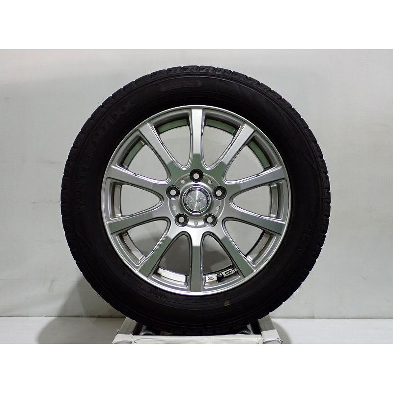 DUNLOP（ダンロップ） 【中古】205/55R16 スタッドレスタイヤ アルミ