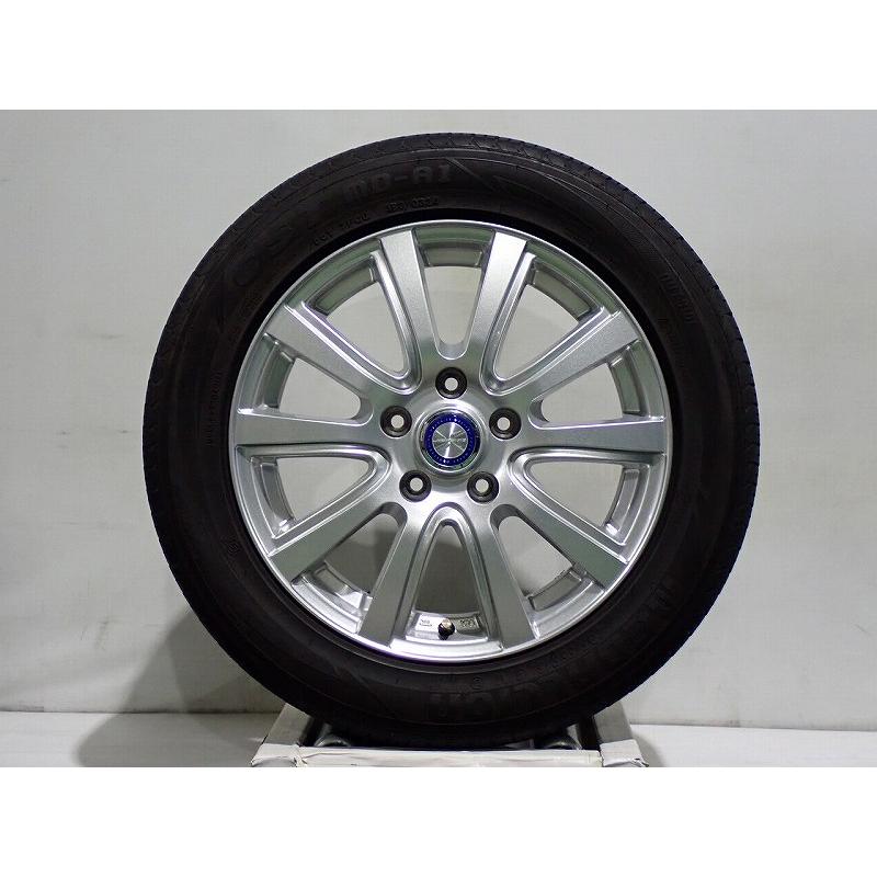 WEDS（ウェッズ） 【中古】205/55R16 サマータイヤ アルミホイール 4本 