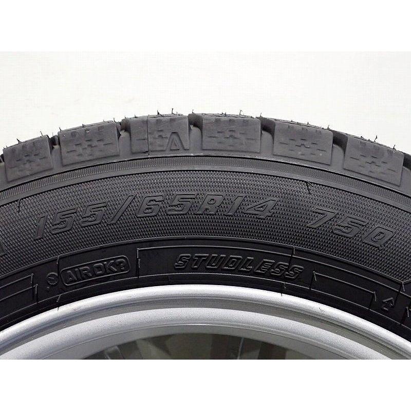 グッドイヤー（GOODYEAR） 155/65R14 スタッドレスタイヤ アルミ