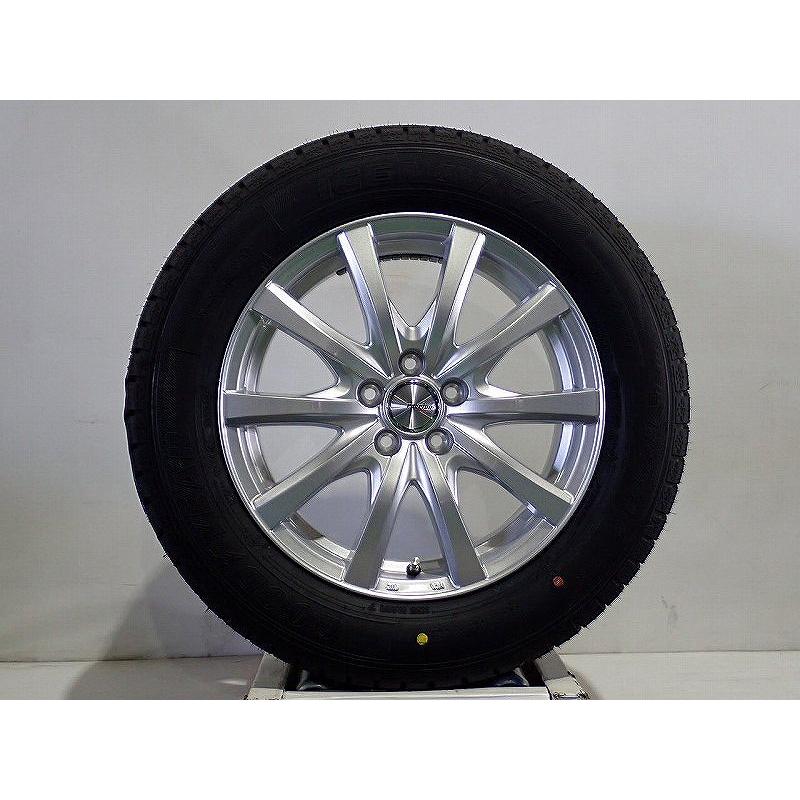 4⃣195/65R16、GYスタッドレス＆アルミホイール、4分割の1本、送料込み グッドイヤー（GOODYEAR） 195/65R16 スタッドレスタイヤ アルミ