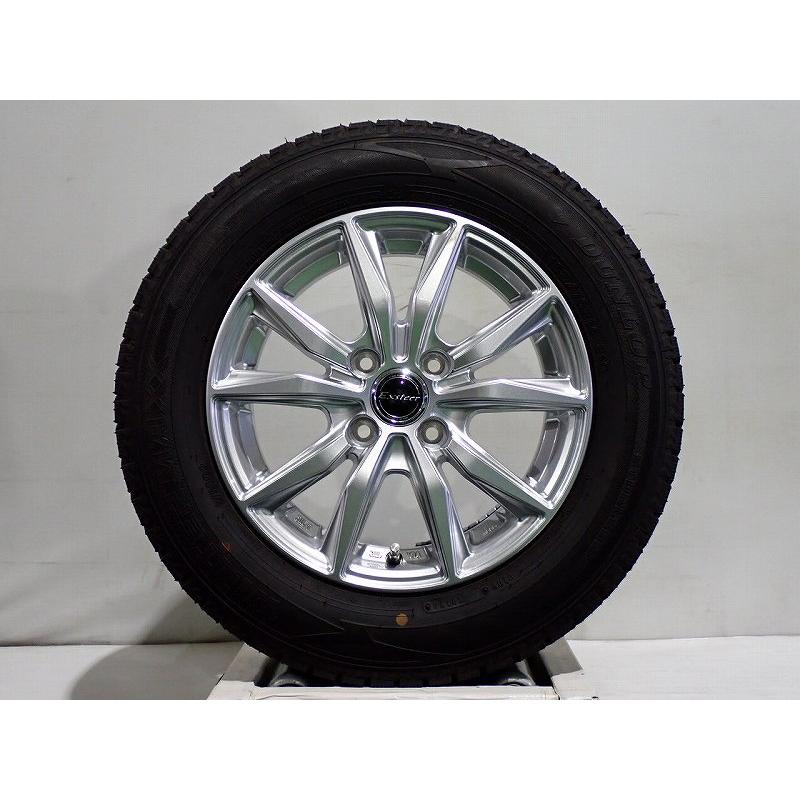 DUNLOP（ダンロップ） 【中古】165/70R14 スタッドレスタイヤ アルミ 