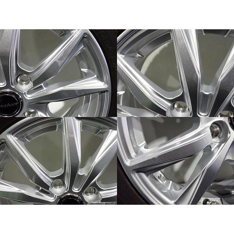 DUNLOP（ダンロップ） 【中古】165/70R14 スタッドレスタイヤ アルミ 