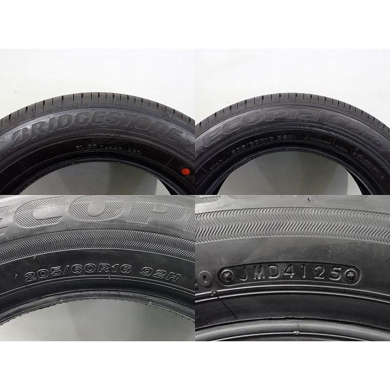 BRIDGESTONE（ブリヂストン） 【中古】205/60R16 サマータイヤ 4本