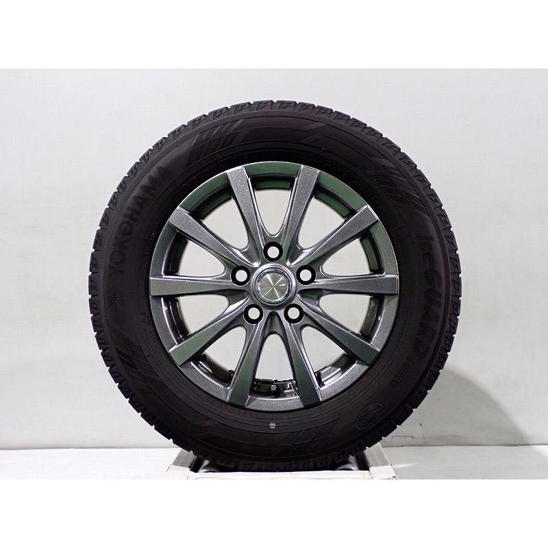 30%オフクーポン【中古】195/65R15 スタッドレスタイヤ アルミホイール 