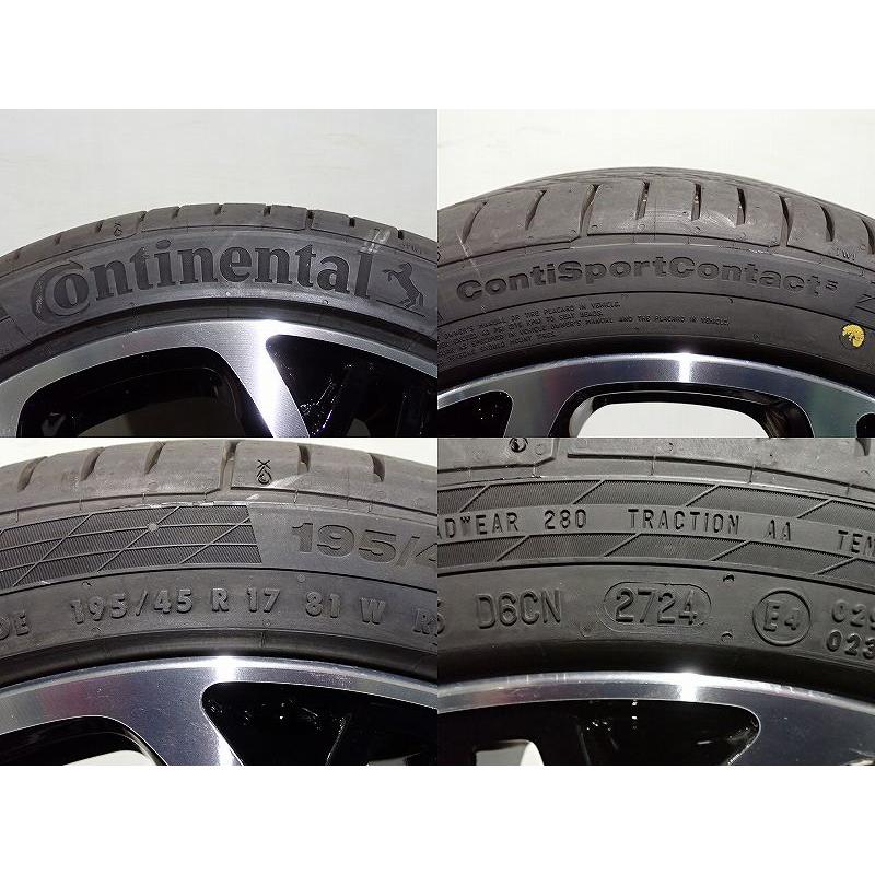コンチネンタル（CONTINENTAL） 10%オフクーポン【中古】195/45R17 