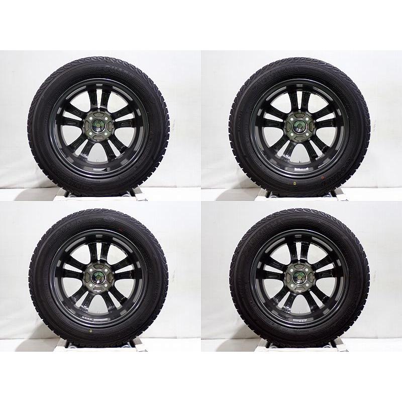 中古】175/65R15 スタッドレスタイヤ アルミホイール 4本セット 