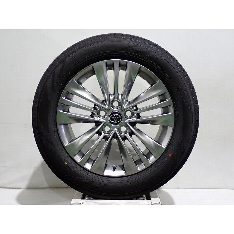 アルファード 【中古】225/60R18 サマータイヤ アルミホイール 4本 