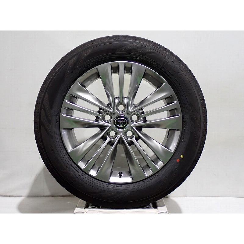 アルファード 【中古】225/60R18 サマータイヤ アルミホイール 4本