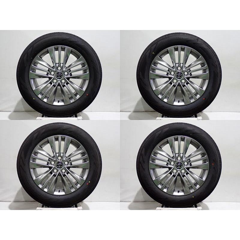 アルファード 【中古】225/60R18 サマータイヤ アルミホイール 4本
