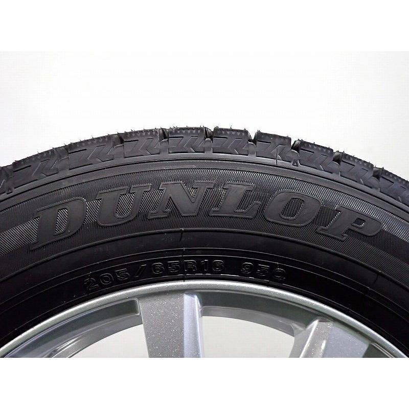 DUNLOP（ダンロップ） 205/65R16 スタッドレスタイヤ アルミホイール 4
