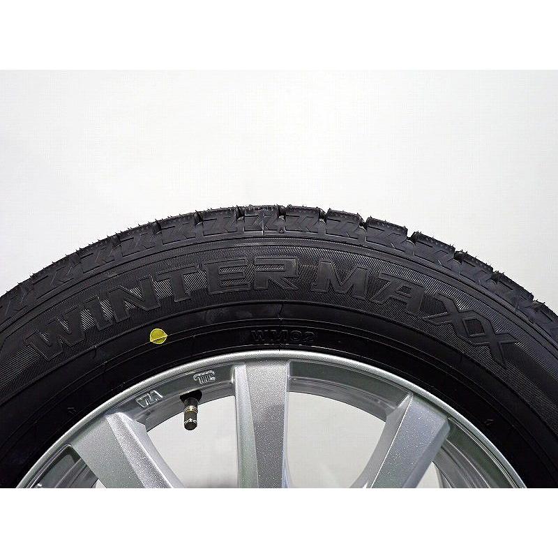 DUNLOP（ダンロップ） 205/65R16 スタッドレスタイヤ アルミホイール 4