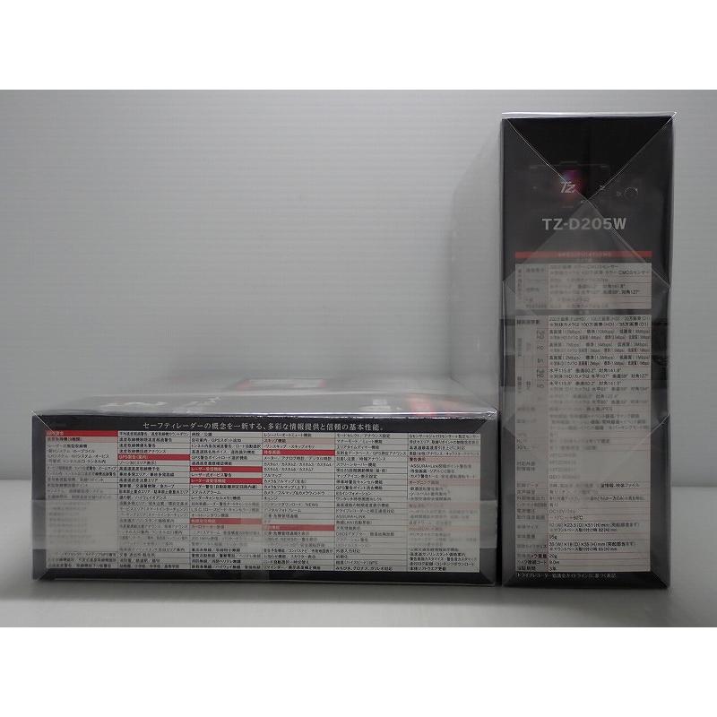 ドライブレコーダー TZ ーD205W＋ レ−ダ−TZ-R203L (アウトレット 未