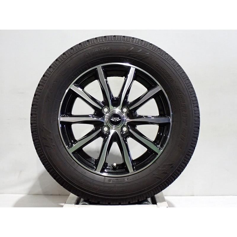 195/65R15 スタッドレスタイヤアルミセット　PCD114.3　５穴 WEDS（ウェッズ） 【中古】195/65R15 スタッドレスタイヤ アルミ