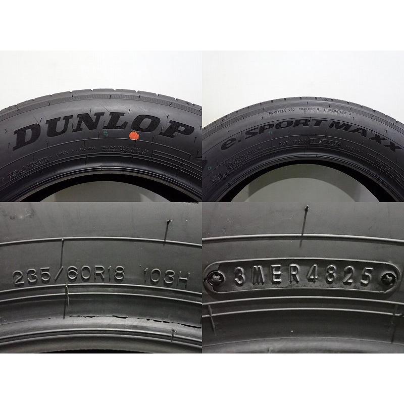 DUNLOP（ダンロップ） 【中古】235/60R18 サマータイヤ 4本セット E 